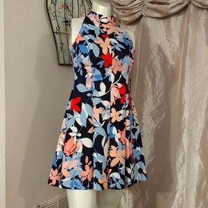 Vince Camuto Sleeveless Haltered Dress